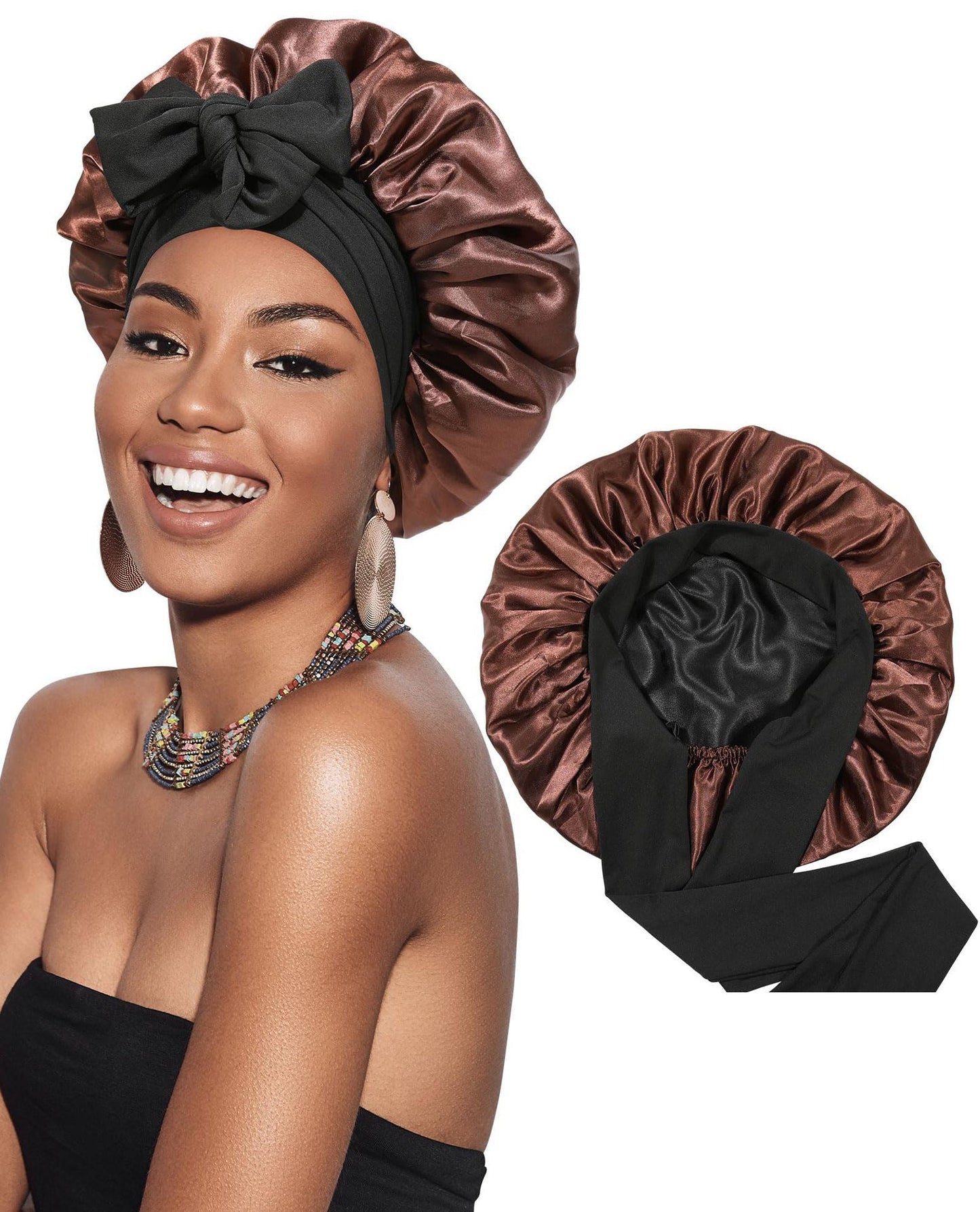 SATIN BONNET⢠- Protective Sleep Cap