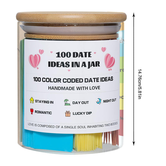 SparkJar™ – 100 Date Ideas in a Jar