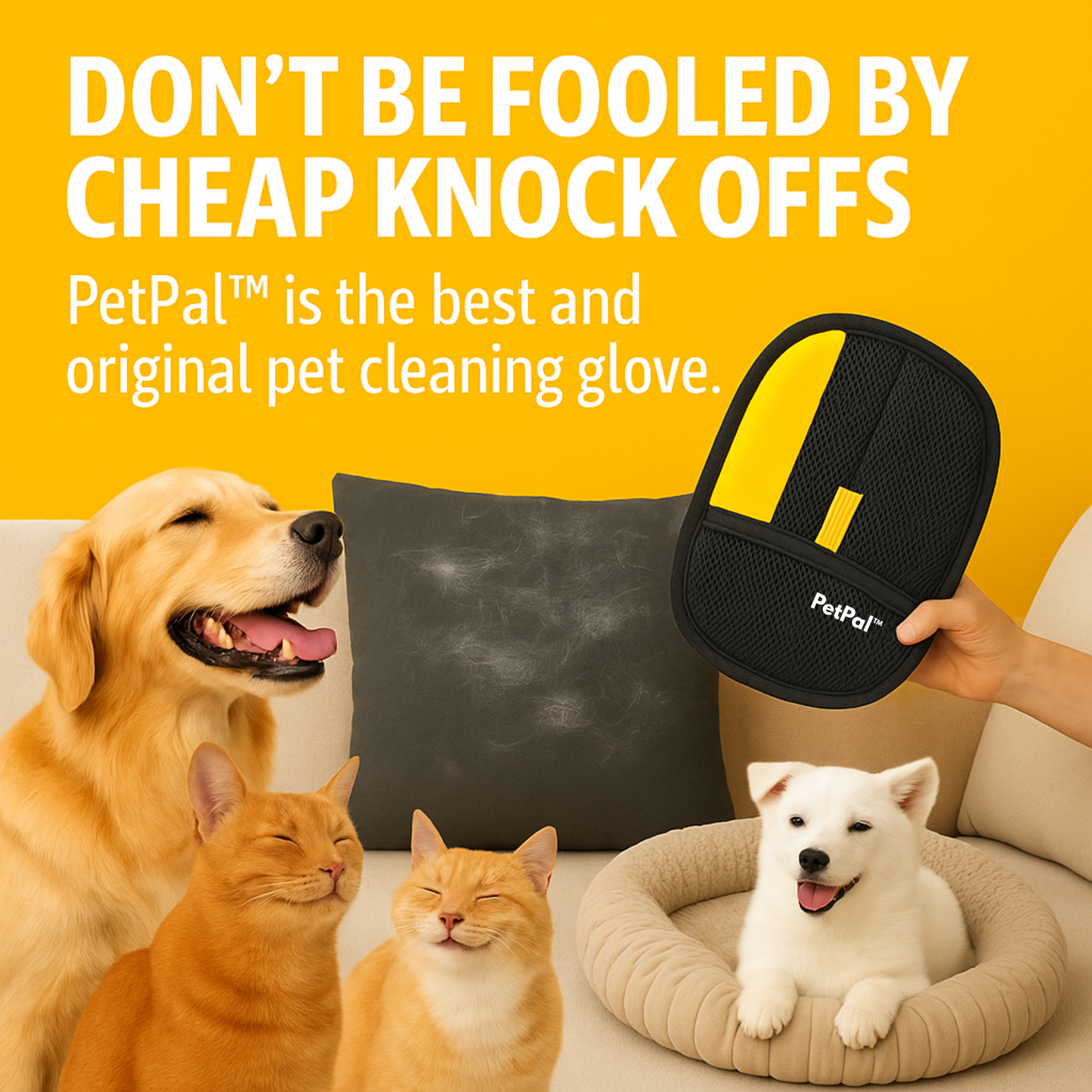 🐾 PetPal™ -  #1 Best-Selling Pet Cleaning Glove