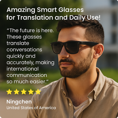 AI Smart Translator Glasses