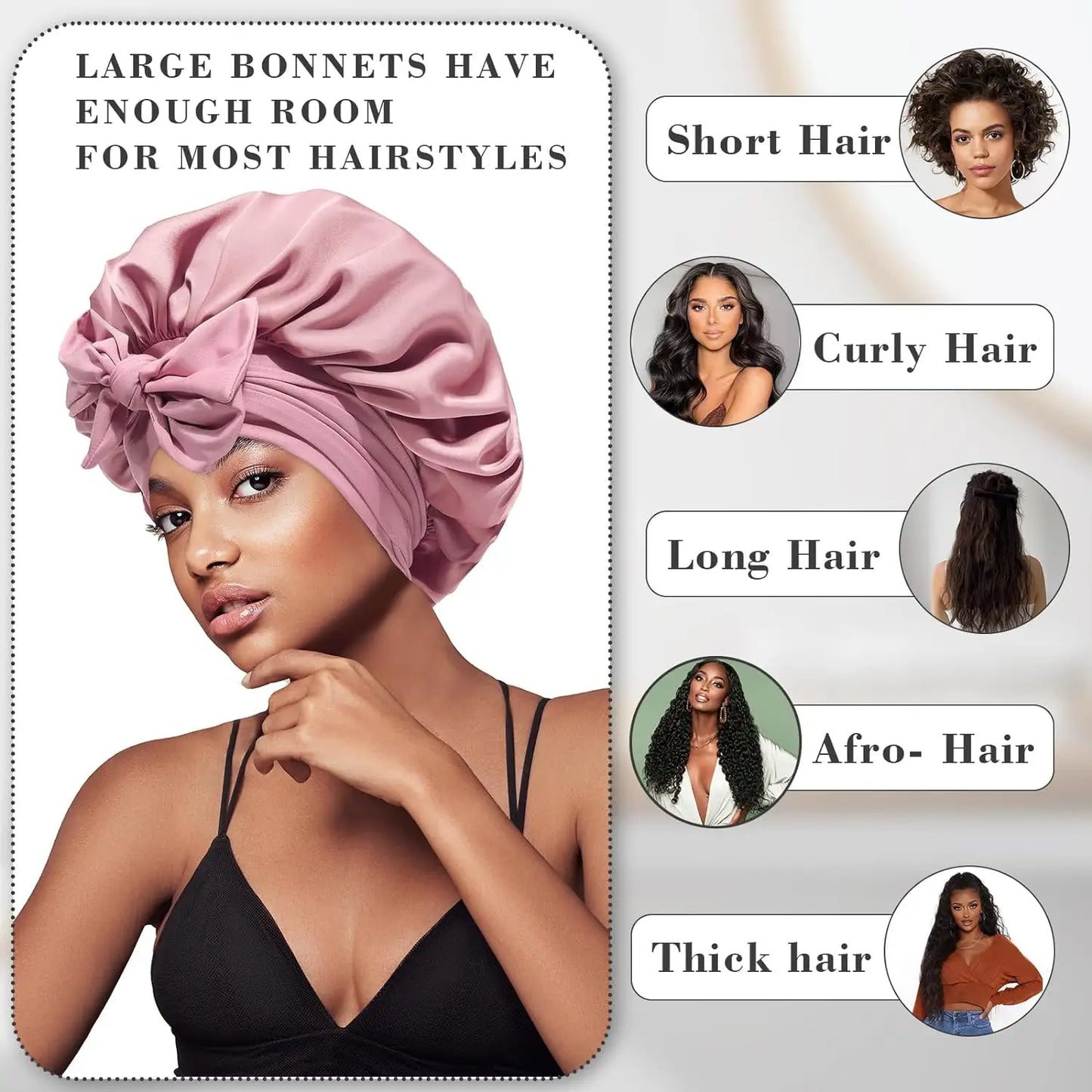 SATIN BONNET™ - Protective Sleep Cap