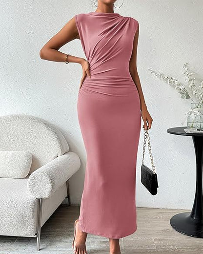 SnatchedWaist™ Sculpt Maxi Dress