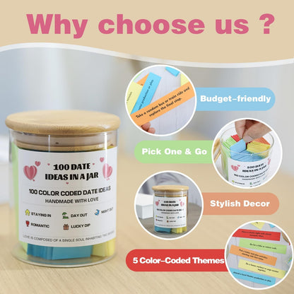 SparkJar™ – 100 Date Ideas in a Jar