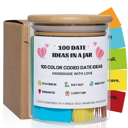 SparkJar™ – 100 Date Ideas in a Jar