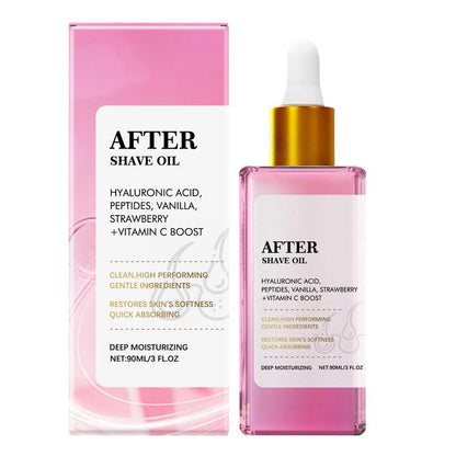 SilkBabe™ After-Shave Oil - Strawberry Vanilla