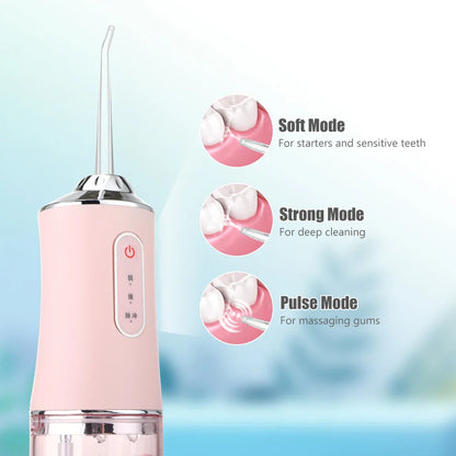 AquaPulse™ - Ultrasonic Water Flosser