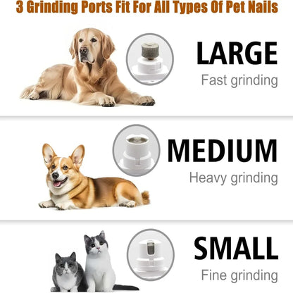 LumiPaw 2-in-1 LED Nail Clipper & Grinder for Dogs & Cats
