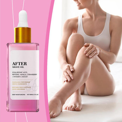 SilkBabe™ After-Shave Oil - Strawberry Vanilla