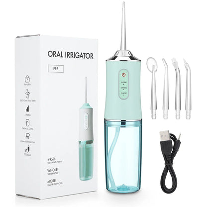 AquaPulse™ - Ultrasonic Water Flosser