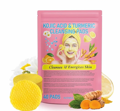 Turmeric Kojic Cleansing Pads (40 Pads)