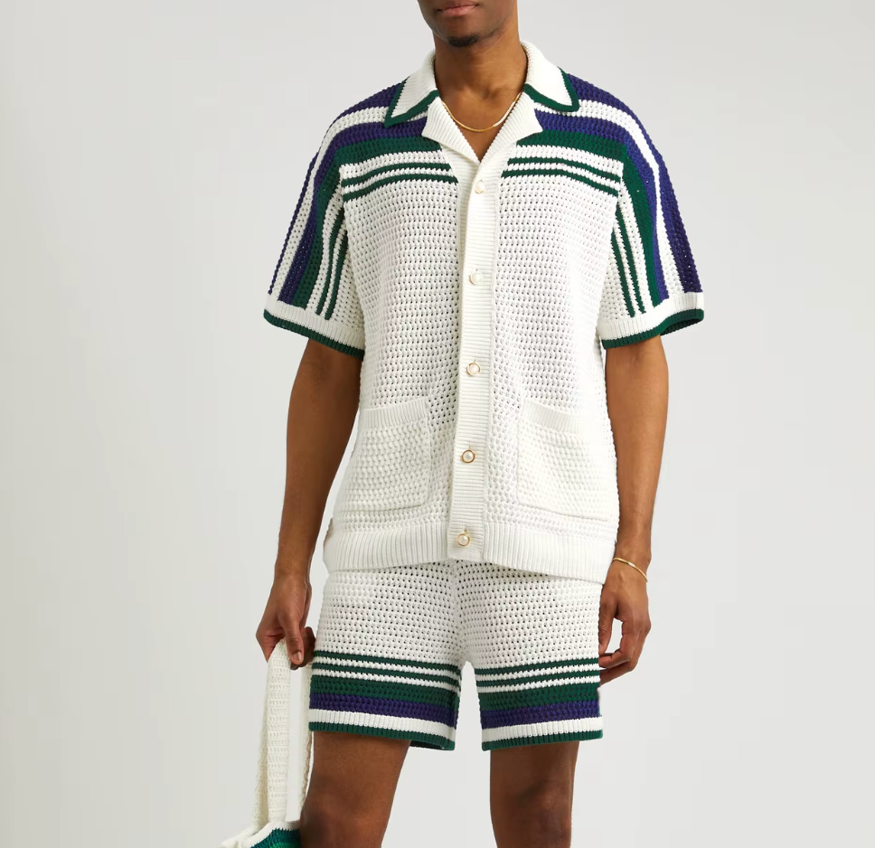 LuxeKnit™ Summer Polo Set