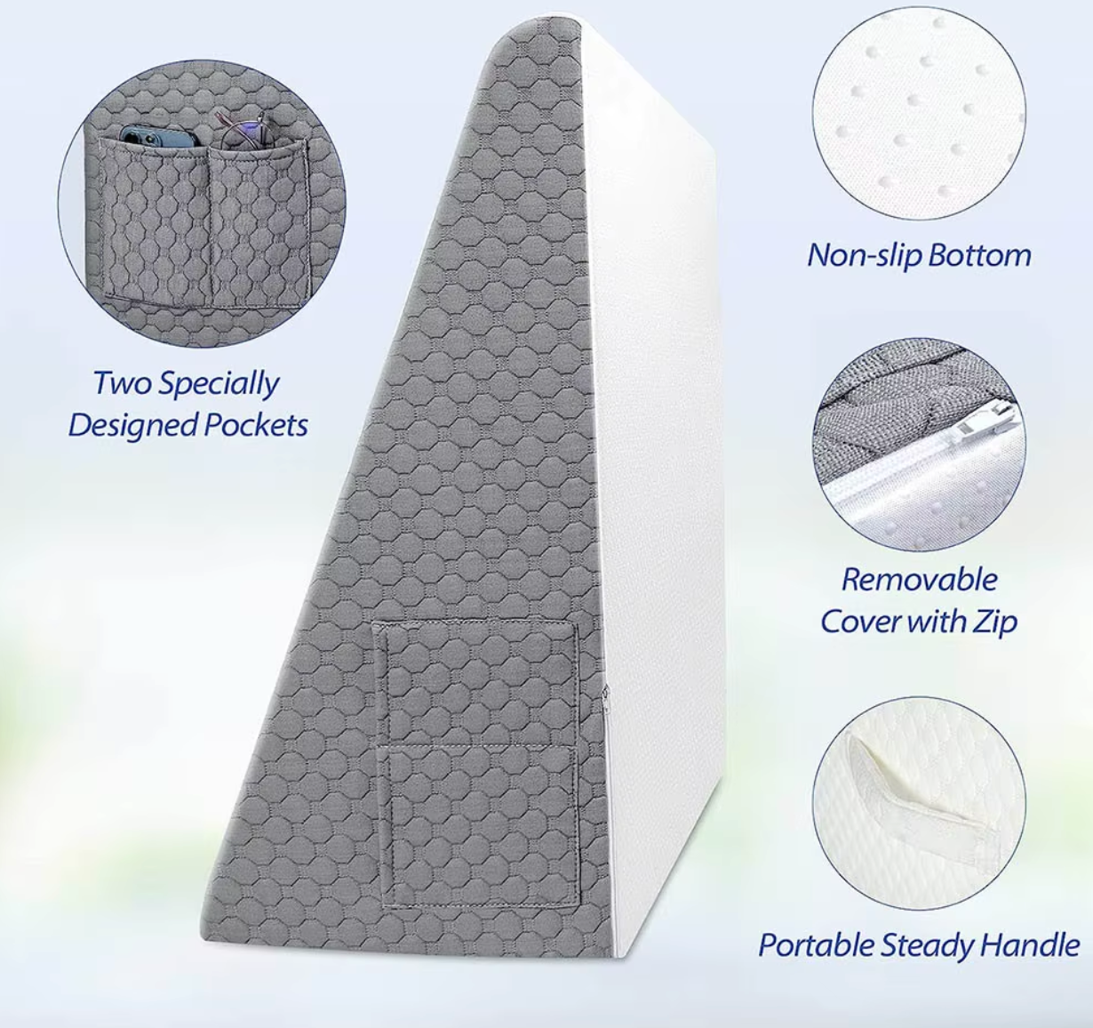 Velure™  - ElevateWedge Pillow