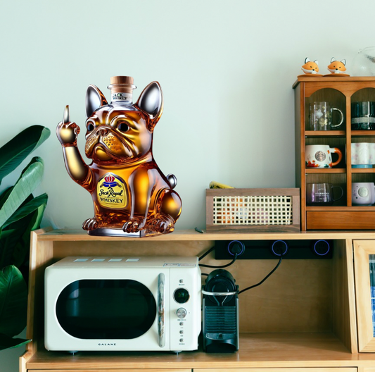 French Bulldog Whiskey Decanter - 350ML