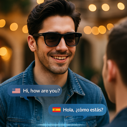AI Smart Translator Glasses