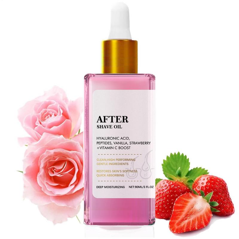 SilkBabe™ After-Shave Oil - Strawberry Vanilla