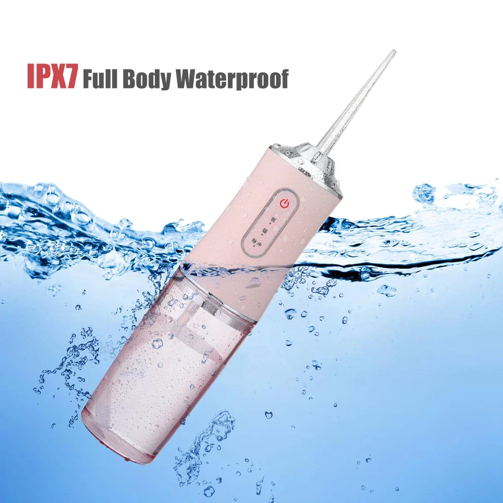 AquaPulse™ - Ultrasonic Water Flosser