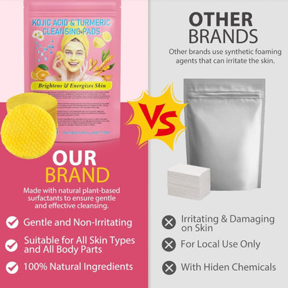 Turmeric Kojic Cleansing Pads (40 Pads)