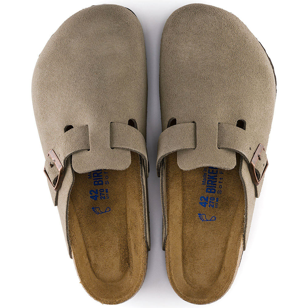 SoftTrail™ Suede Comfort Clogs