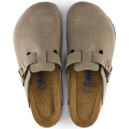 SoftTrail™ Suede Comfort Clogs
