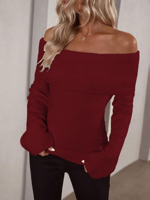 SERAPHINA™ Off-Shoulder Knit Top