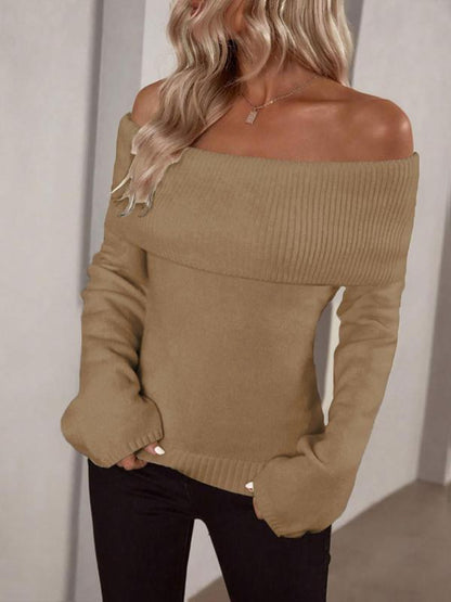 SERAPHINA™ Off-Shoulder Knit Top