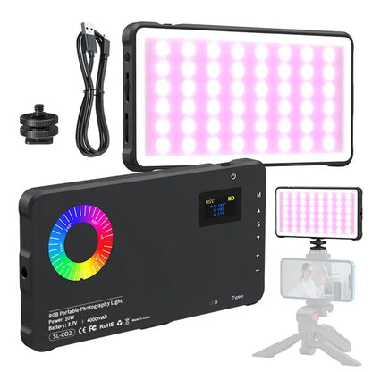 GlowBeam™ T28C RGB Video Light