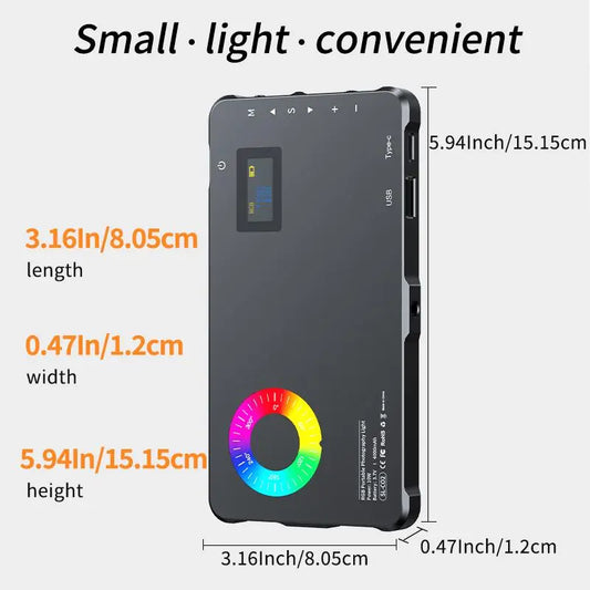 GlowBeam™ T28C RGB Video Light