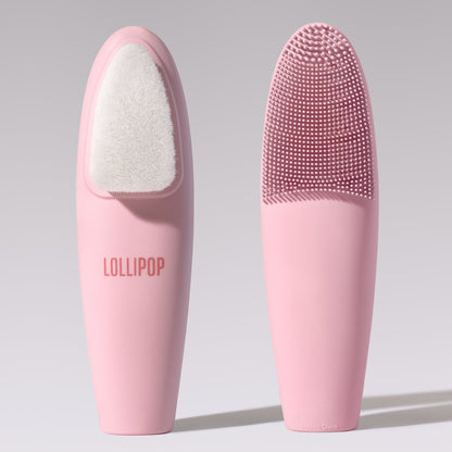 GlowReset 2-in-1 Silicone Facial Cleansing & Massage Brush