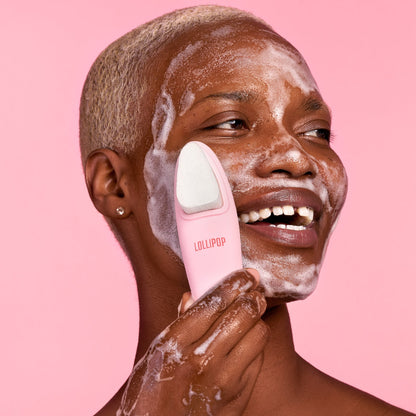 GlowReset 2-in-1 Silicone Facial Cleansing & Massage Brush