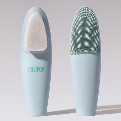 GlowReset 2-in-1 Silicone Facial Cleansing & Massage Brush