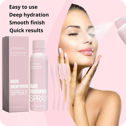 SilkySkin - Hair Identifier Spray 100ml + 4 Blades