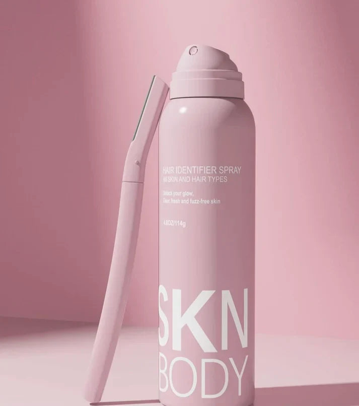 SilkySkin - Hair Identifier Spray 100ml + 4 Blades