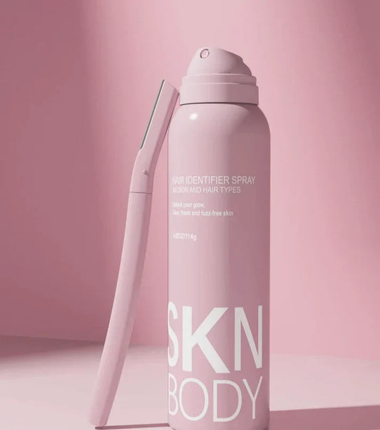 SilkySkin - Hair Identifier Spray 100ml + 4 Blades