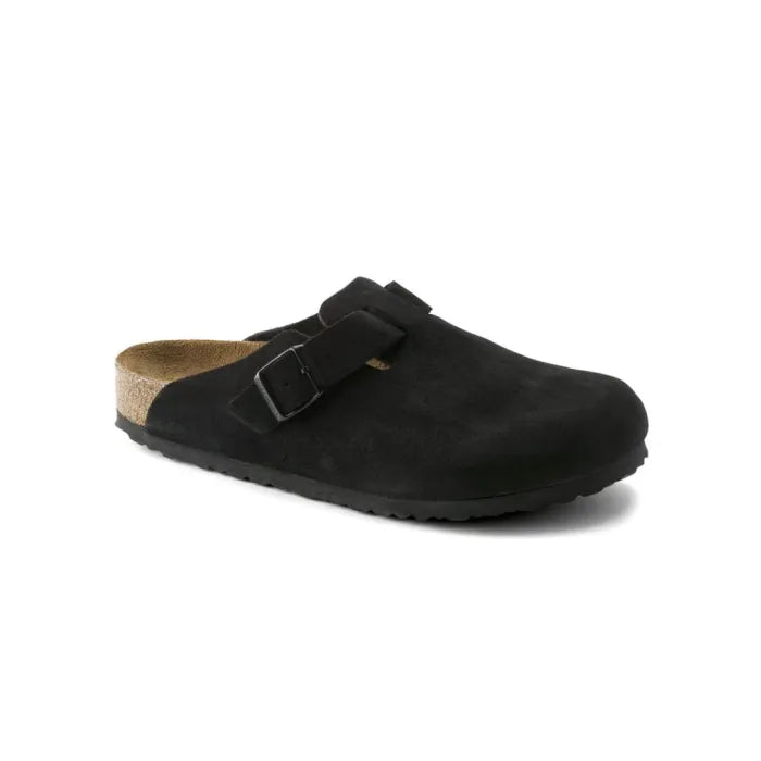SoftTrail™ Suede Comfort Clogs