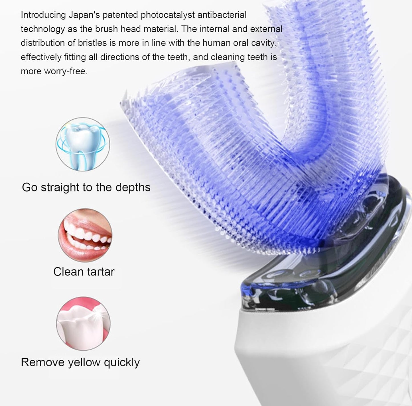 U-Shaped Automatic Toothbrush